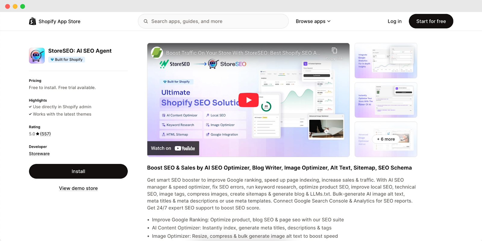 StoreSEO - Best Shopify SEO Apps
