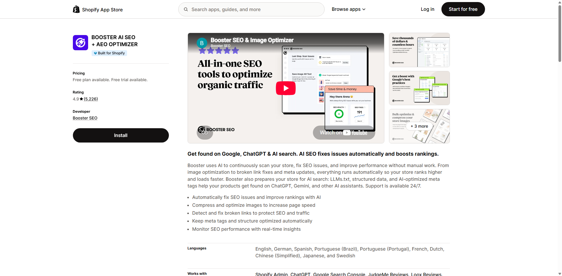 Booster SEO