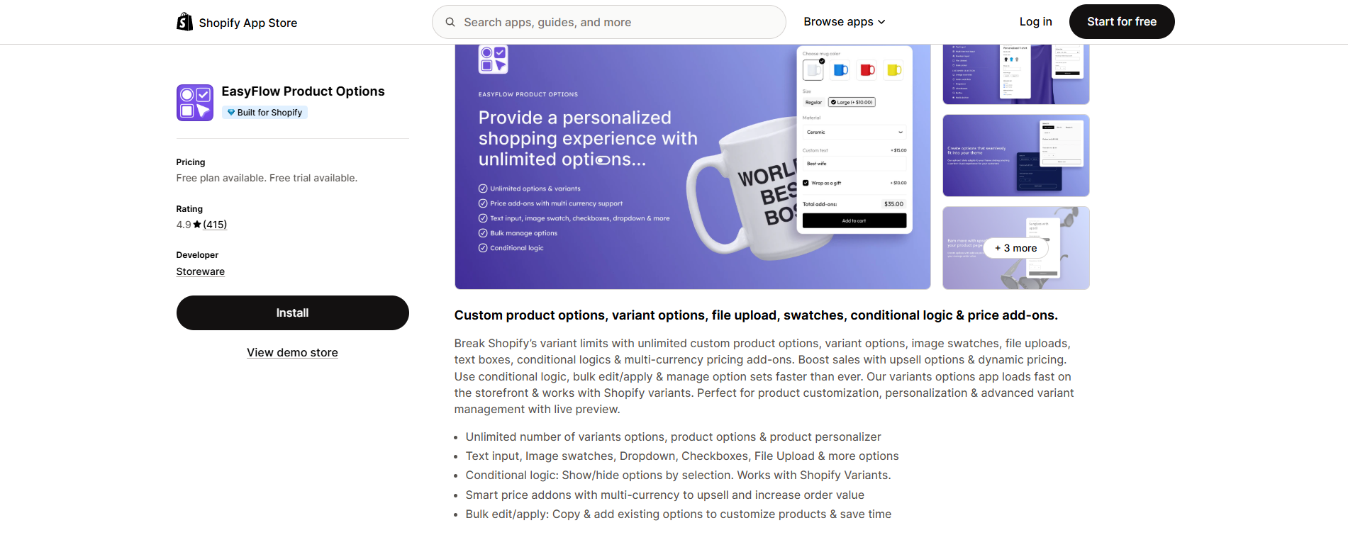 Customizing Variants Seamlessly with EasyFlow